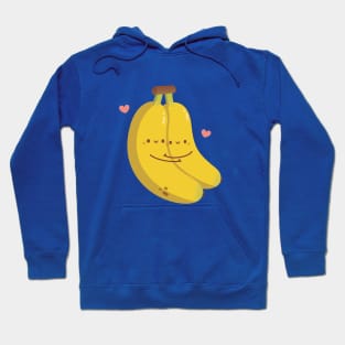 Cute Hugging Bananas, Bananas For You Hoodie